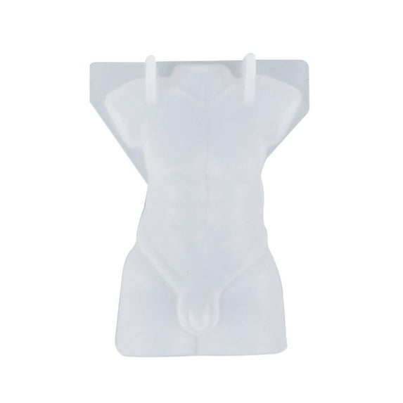 Dido Human Body Mold DIY Crystal Epoxy Resin Candle Mould Body Silicone Mold Handicraft Tool, Male, Type 4