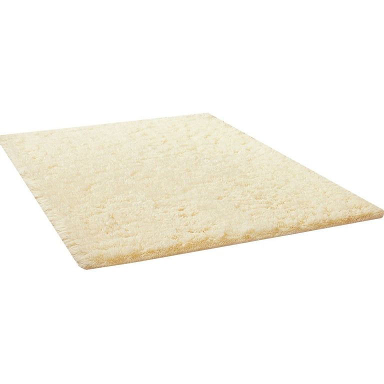 Living room Bedroom Rug Antiskid Soft Carpet Long Hair Yoga Floor Mat Bedside Cartpet Water Washable