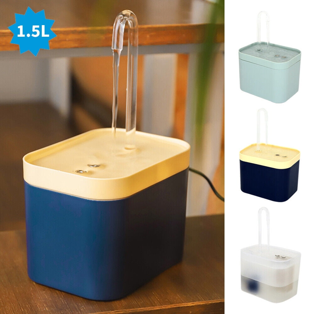Didog 1.5L Pet Water Fountain Cat Dog Automatic Electric Drinking Bowl Dispenser Dish