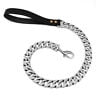 Didog 18k Gold Chain Dog Leash Heavy Duty Wide Training Lead for Pit Bull Cuban Link