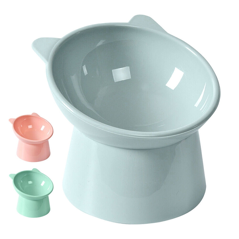 Didog 45°Elevated Pet Dog Cat Bowl Feeder Food Water Raised Lifted