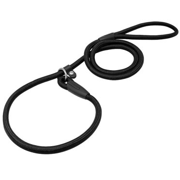 4Ft Nylon Dog Slip Leash - Adjustable Loop Rope Lead For Training & Walking