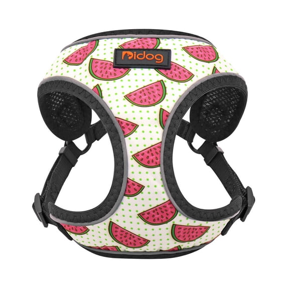 Didog Cute Dog Harness Reflective Soft Breathable Mesh Cat Pet Puppy Vest for Small Medium Breeds Jack Russell Pug