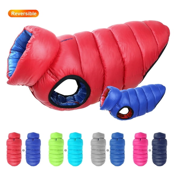 Didog Dog Coats for Large Dogs Winter with Harness Hole Pet Clothes Puffer Down Jacket