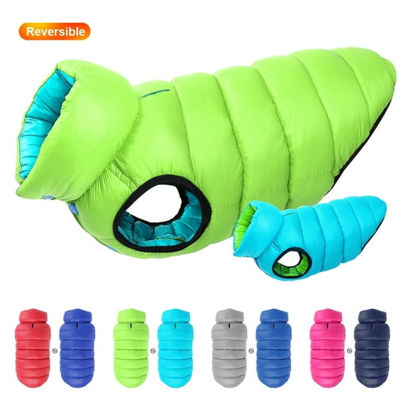 Didog Dog Coats for Large Dogs Winter with Harness Hole Pet Clothes Puffer Down Jacket