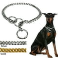 thumbnail image 1 of Didog  Heavy Duty Dog Stainless Steel Choke/Check Chain Collars Pet Show Necklace Training Slip Gold Silver, 1 of 4