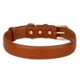 thumbnail image 1 of Didog Luxury Plain Genuine Leather Dog Collar Adjustable Neck Strap for Small Medium and Large Breeds, 1 of 13