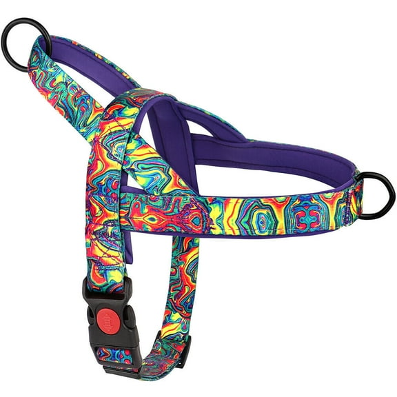 Didog No Pull Dog Harness with Soft Padded Handle Front Leading Safety Escape Proof Quick Fit Buckle