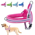 thumbnail image 1 of Didog Outdoor Flannel Padded Dog Vest Harness Quick Fit Reflective Easy for Walking Training(Pink,m), 1 of 11
