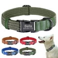 thumbnail image 1 of Didog Personalized Dog Collar Soft Padded Nylon with Custom Pet Name Engraved Buckle S-L, 1 of 6