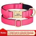 thumbnail image 1 of Didog Personalized Dog Collars Pet Waterproof Nylon Custom Laser Engraved Metal Buckle, 1 of 8