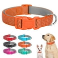 thumbnail image 1 of Didog Reflective Nylon Dog Collar Soft Padded Pet Puppy Collars Adjustable Necklace, 1 of 10