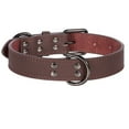 thumbnail image 1 of Didog Soft Leather Dog Collars for Pets Adjustable Neck Strap with Durable Metal Buckle and D-ring, 1 of 8