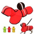 thumbnail image 1 of Didog Waterproof Dog Raincoat Rainwear Reflective Dog Rain Jacket Hoodies Clothes S-XL, 1 of 3
