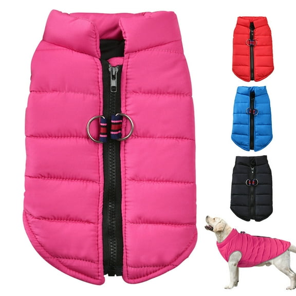 Didog Winter Small Dog Vest Warm Puppy Coat Jacket Zipper Clothes Apparel Clothing for Yorkie Chihuahua