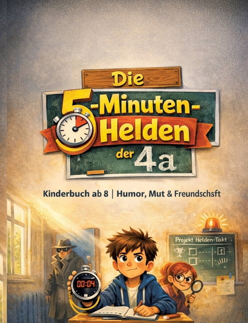 Die 5-Minuten-Helden der 4a: Kinderbuch ab 8 Humor, Mut & Freundschaft, (Paperback)