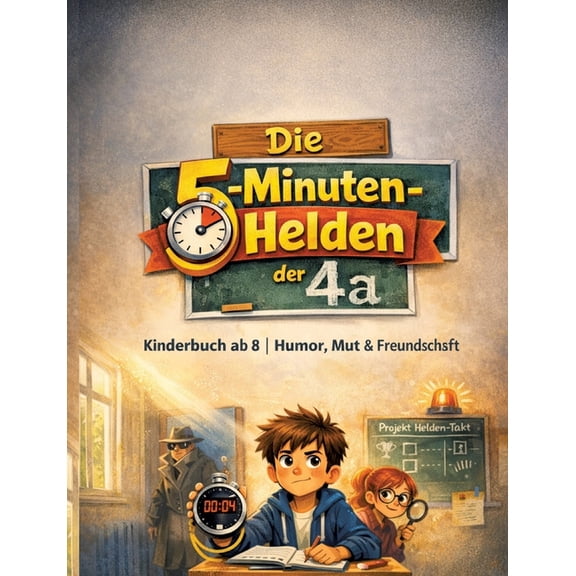 Die 5-Minuten-Helden der 4a: Kinderbuch ab 8 Humor, Mut & Freundschaft, (Paperback)