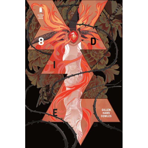 Die #8 (2nd) VF ; Image Comic Book
