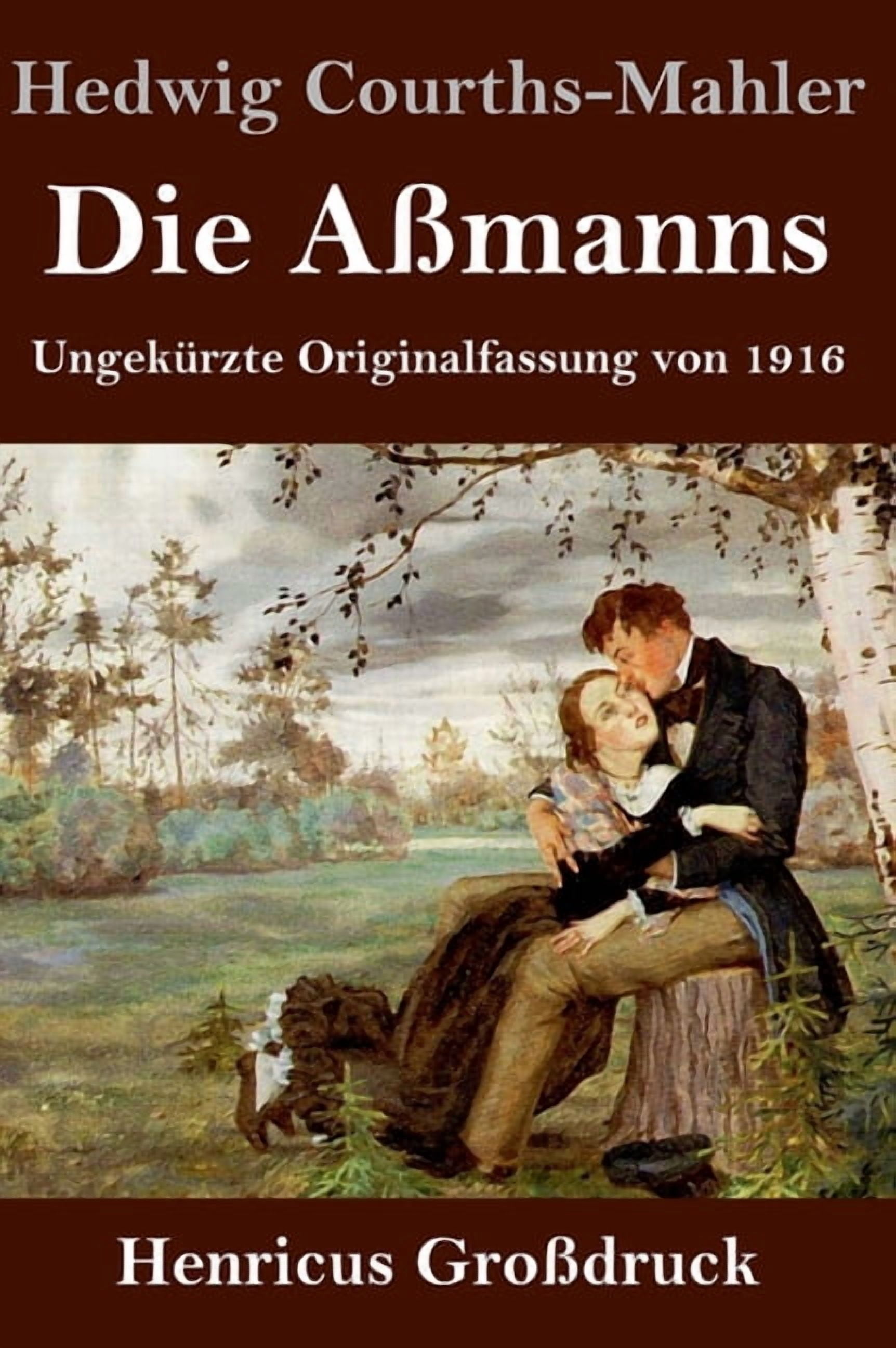 Die Aßmanns (Großdruck): Ungekürzte Originalfassung von 1916, (Hardcover)