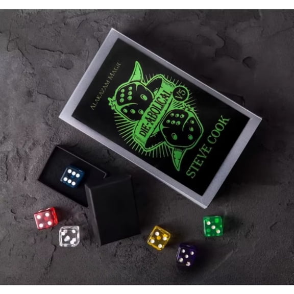 Die-Abolical V5 (Gimmicks and Online Instructions) by Steve Cook - Trick,Dice Prediction Magic Props For Professional Magicians