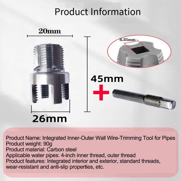 Die And Tap Set All-in-one Threading Solution Convenient Thread Removal