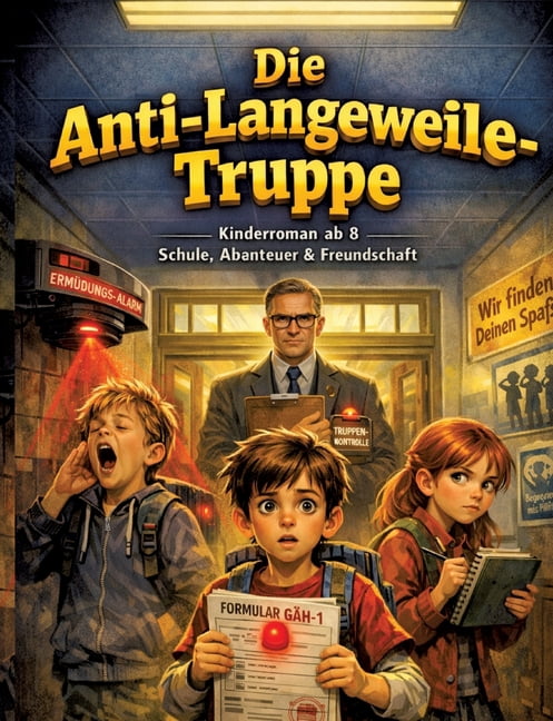 Die Anti-Langeweile-Truppe: Kinderroman ab 8 Schule, Abenteuer & Freundschaft, (Paperback)