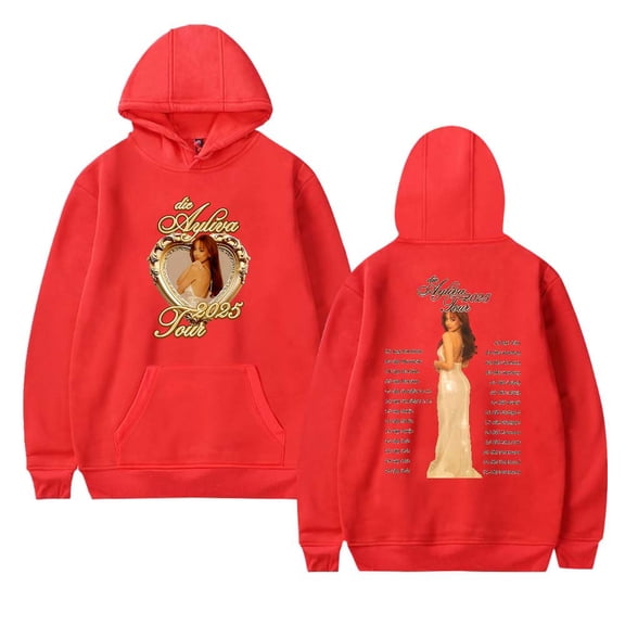 Die Ayliva Tour 2025 Hoodies Women Men Casual Long Sleeve Sweatshirt Clothes