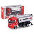 thumbnail image 1 of Die-Cast Alloy Fire Truck Set - 12pcs Rescue Vehicles with Storage Box for Kids, 1 of 2