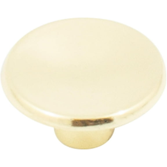 Die-Cast Bi-Fold Closet Door Knob, 1-1/2 Inches, Polished Brass by Stone Harbor Hardware