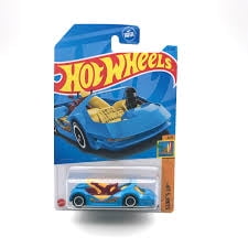 DieCast Car Teal Custom SurfRacer with Graphics (1:64 Scale)