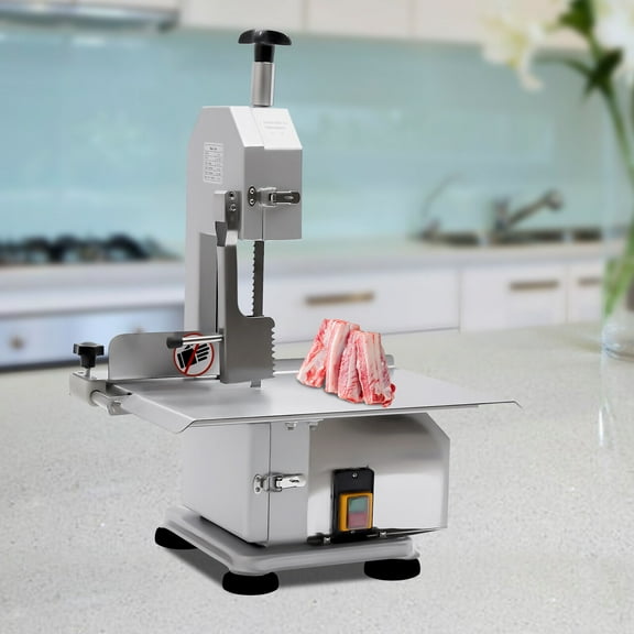 Die-Cast Electric Meat & Deli Slicer, A Powerful Machine with Adjustable Slice Thickness, Stainless Steel Blades & Safe Non-Slip Feet To Easily Cut Ham, Cheese, Bread, Fruit & Veggies At Home