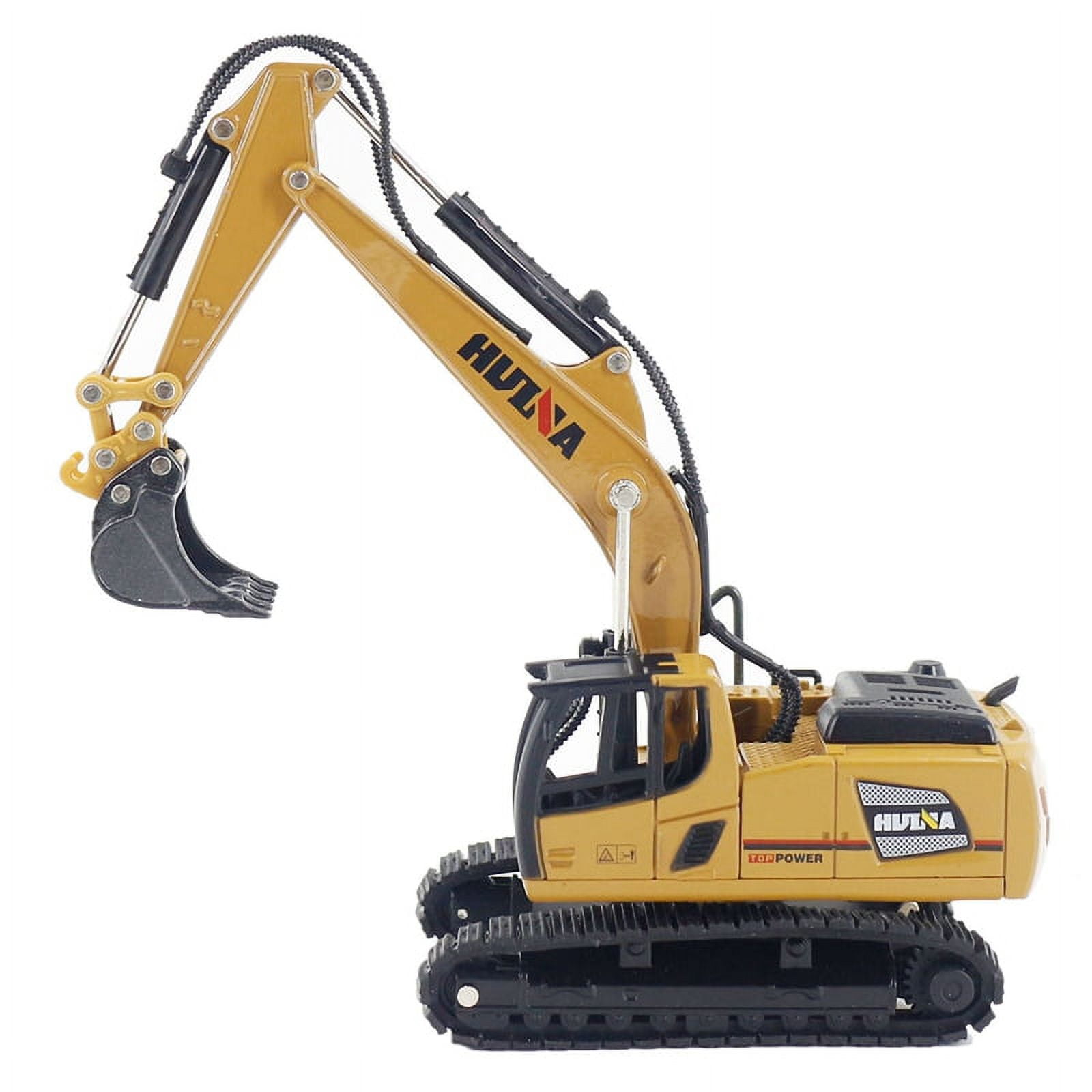 Die Cast Metal Construction Truck Heavy Metal Excavator and Die Cast Construction Toy Construction Vehicle Model Walmart