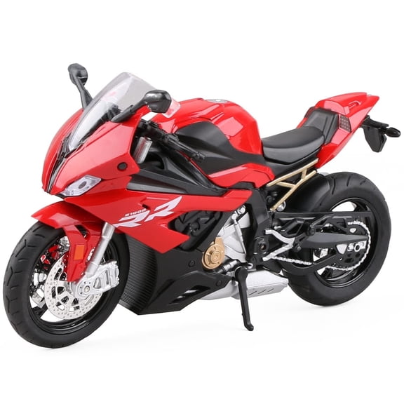 Die Cast Motorcycle Model for Ducati V4, Realistic Motorcycle Model, 1:12 Scale Kids Moto Toy or Collection, Boyfriend,Young Peoples Gift(Black)