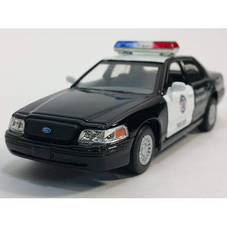 5" Kinsmart Ford Crown Victoria Police Interceptor 1:42 Diecast Model Toy Car