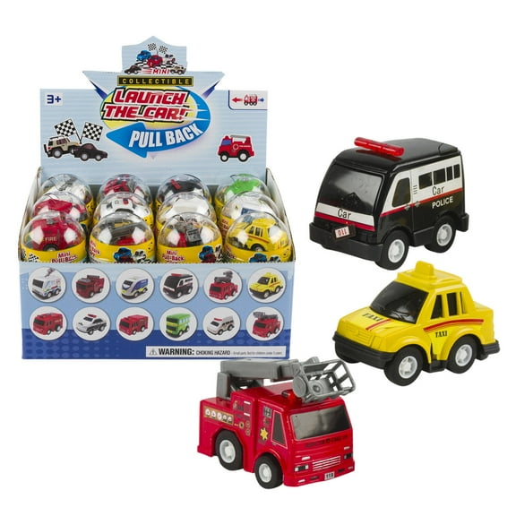 Die Cast Pull Back Service Toy Car- 2.87" (Pack of 1)