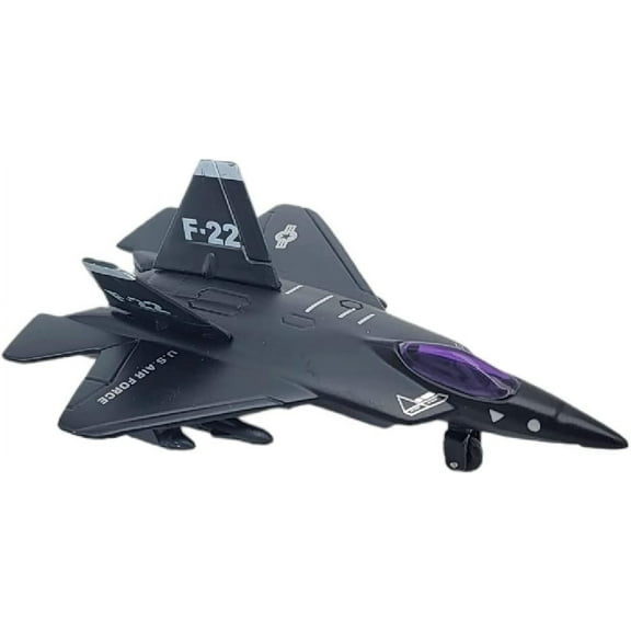 Die-Cast Pullback Stealth Bomber Models (4.25"-5.25") F-22 Raptor
