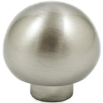 Die-Cast Round Bi-Fold Door Knob, 1-1/4 Inches, Satin Nickel by Stone Harbor Hardware
