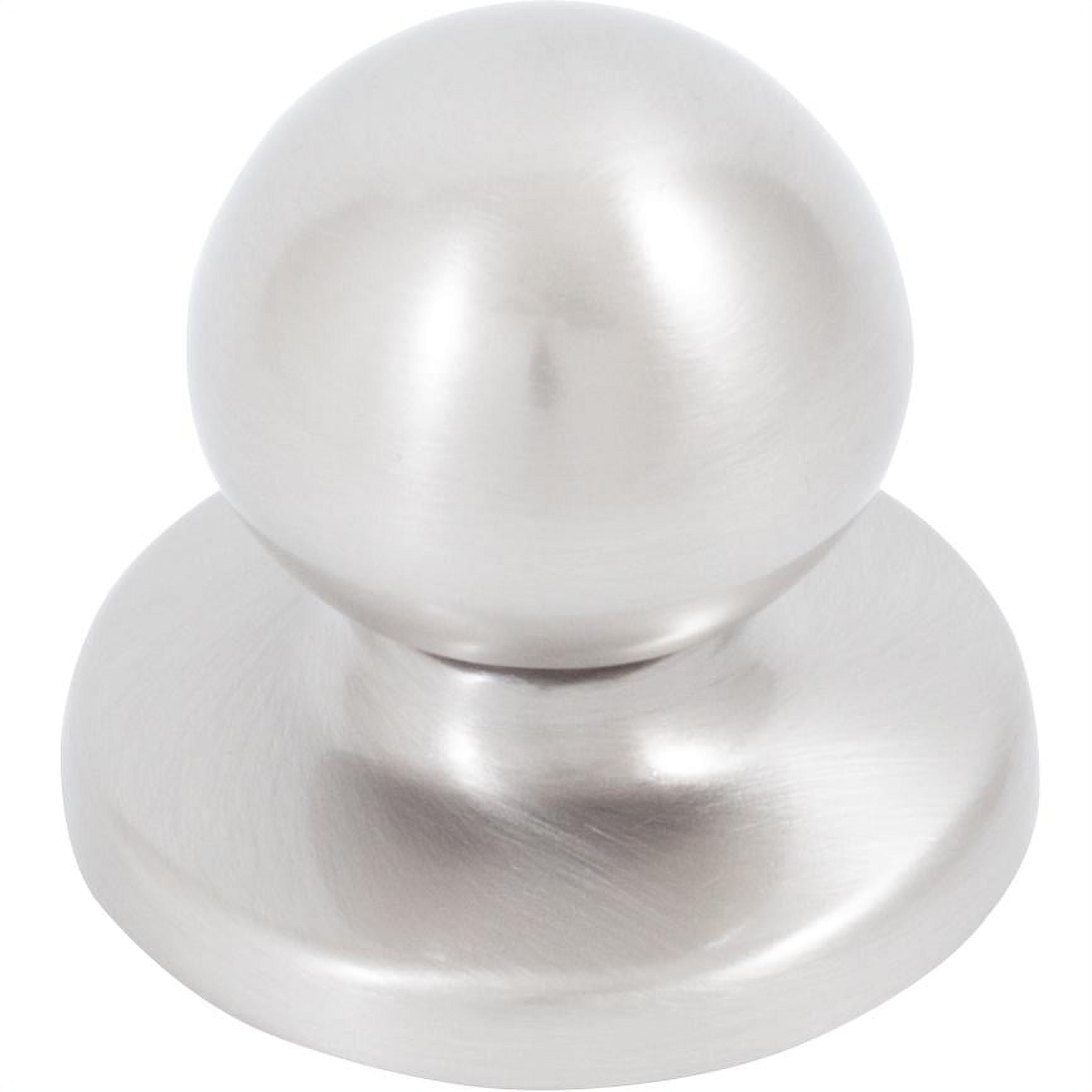 DieCast Round BiFold Door Knob, 11/4 Inches with 13/4" Backplate