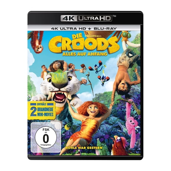 Die Croods - Alles auf Anfang (4K Ultra-HD) (+ Blu-ray 2D) (4K Ultra HD)