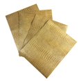 thumbnail image 1 of Die Cut Embossed Craft Cuts Genuine Leather 8.5" x 11" Piece Reptile Style Tan, 1 of 3