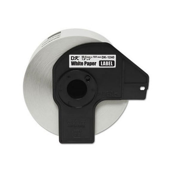 Die-Cut Shipping Labels 1.9" x 4", White, 600/Roll