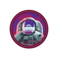 thumbnail image 1 of Die Cut Sticker Because, Science Collection, Astronaut, Moon Reflection, Contour Vinyl Sticker 3 to 6 inches, (Waterproof Decal for Cars, Water Bottles, Laptops, Coolers), Large, 1 of 5