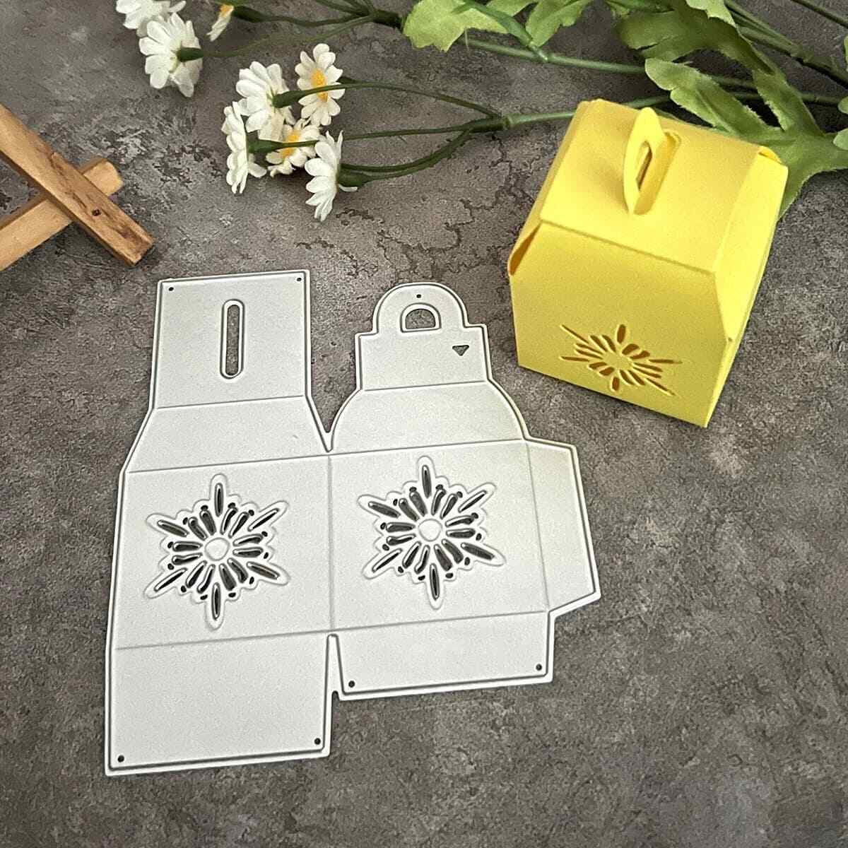 Die Cuts for Card Making, Ouginx 3D Bag Gift Box Metal Cutting Dies DIY ...