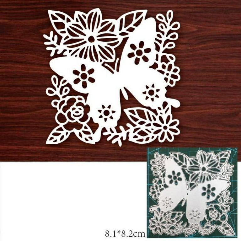 Die Cuts for Card Making, Ouginx Animal Butterfly Flower Metal