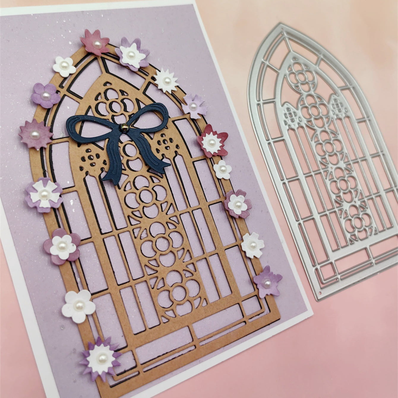Die Cuts for Card Making, Ouginx Window Frame Metal Cutting Dies DIY ...