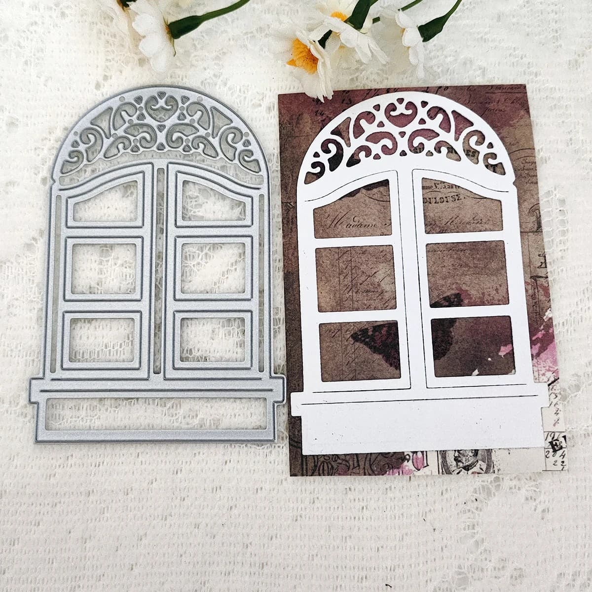 Die Cuts for Card Making, Ouginx Window Metal Cutting Dies DIY Die ...