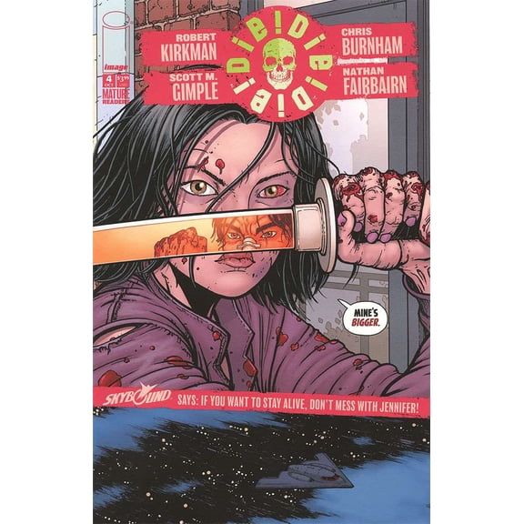 Die!Die!Die! #4C VF ; Image Comic Book