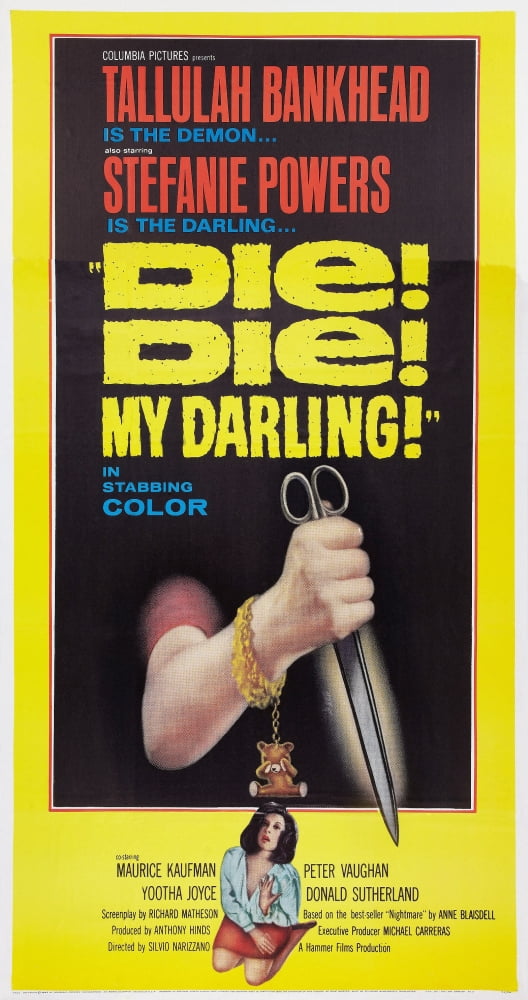 Die Die My Darling Canvas Art - (24 x 36)