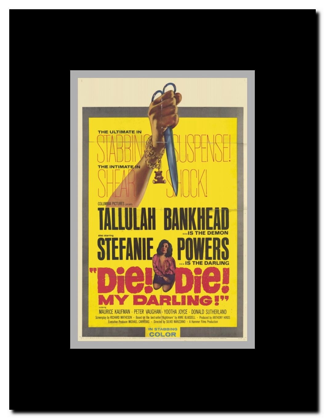 Die! Die! My Darling! Framed Movie Poster