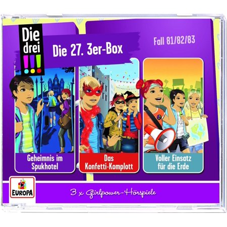 Die Drei !!! 27./3er Box - Folgen 81-83 (CD)